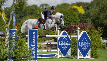 Jack Whitaker claims his first Hickstead International Arena win for 10 years in the Royal International Silver Salver